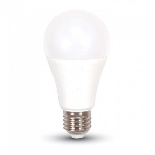 V-TAC LED lámpa E27 A58 10,5W 200° 3000K gömb (Samsung Chip) - 21177