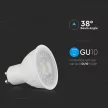 V-TAC LED spotlámpa  GU10 MR16 6W 38° 4000K spot - 211901