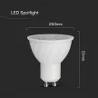V-TAC LED spotlámpa  GU10 6W 38° 6500K dimmelhető spot (CREE Chip) - 211976
