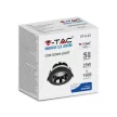 V-TAC Led COB beépíthető lámpa 20W 6400K - fekete - 2120056