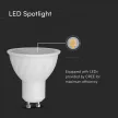 V-TAC LED spotlámpa  GU10 6W 110° 6500K dimmelhető spot (CREE Chip) - 212006
