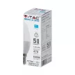 V-TAC LED izzó dimmelhető  E14 C37 5.5W 200° 4000K gyertya (Samsung Chip) - 2120186