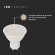 V-TAC LED spotlámpa  GU10 MR16 4.5W 4000K 100° spot (Cree Chip) - 21202-6