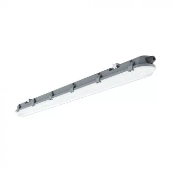   V-TAC 48W Vízálló LED armatúra tejfehér burával 150 cm 120° 120lm/W 6400K (Samsung Chip) IP65 - 2120202