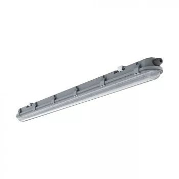   V-TAC 36W Vízálló LED armatúra átlátszó burával 120 cm 120° 120lm/W 6400K (Samsung Chip) IP65 - 2120206