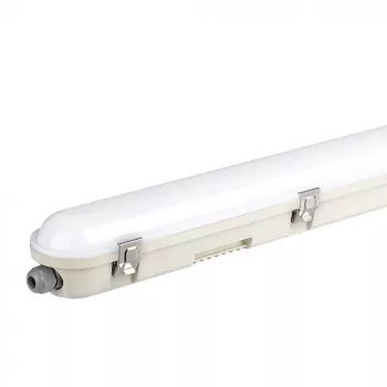   V-TAC 48W Vízálló LED armatúra tejfehér burával 150 cm 120° 120lm/W 6400K (Samsung Chip) IP65 - 2120214