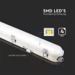 V-TAC 36W Vízálló LED armatúra tejfehér burával 120 cm 120° 120lm/W 6400K (Samsung Chip) IP65 - 2120222