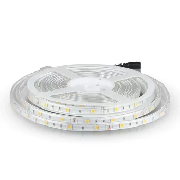   V-TAC LED szalag SMD5050 30LED/M 3.5W/M 12V IP65 RGB - 212118