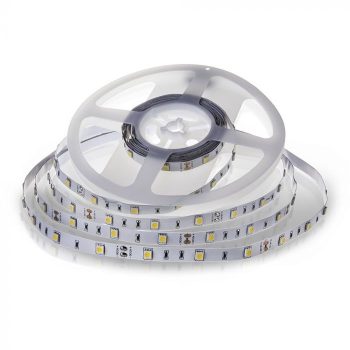   V-TAC LED szalag SMD5050 30LED/M 6W/M 12V IP20 3000K - 212135