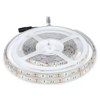   V-TAC LED szalag SMD5050 60LED/M 11W/M 12V IP65 3000K - 212149
