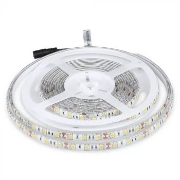   V-TAC LED szalag SMD5050 60LED/M 11W/M 12V IP65 4000K - 212150