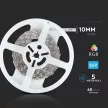 V-TAC LED szalag SMD5050 60LED/M 10W/M 24V IP20 RGB - 212591