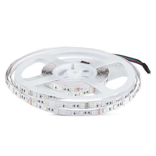 V-TAC LED szalag SMD5050 60LED/M 7W/M 24V IP20 RGB - 212592