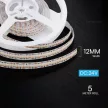 V-TAC LED szalag 12mm széles SMD2110 700LED/M 22W/M 24V CRI>90 IP20 4000K - 212603