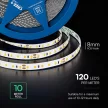 V-TAC LED szalag 8mm széles SMD2835 120LED/M 10W/M 24V IP20 6500K (CREE Chip) - 2126246
