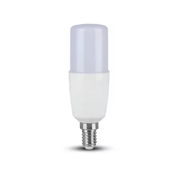   V-TAC LED izzó  E14 T37 7.5W 230° 4000K STIK, henger (Samsung Chip) - 21268