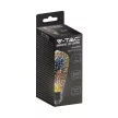V-TAC 3D hatású LED izzó filament COG  E27 ST64 3W 3000K - 212705