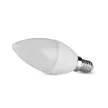 V-TAC LED izzó  csomag (6 db) E14 C37 4.5W 200° 6450K gyertya - 212738