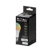 V-TAC Wifis smart LED izzó  E27 A60 11W 200° RGB + 3 az 1-ben (CCT) gömb - 212752