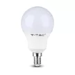 V-TAC LED izzó  infra távirányítóval E14 P45 4.8W 180° RGB + 3000K kisgömb - 212775