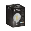 V-TAC Átlátszó LED izzó filament COG  E27 G95 18W 3000K nagygömb - 212803