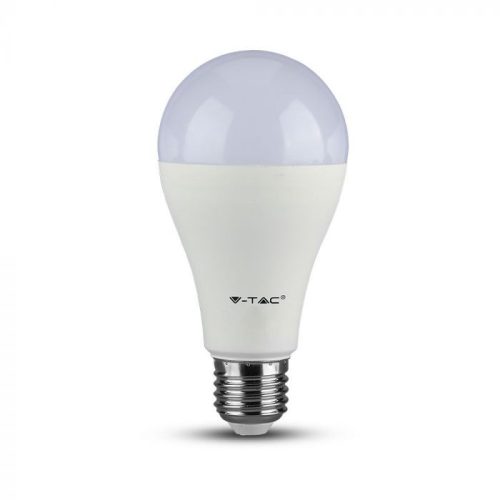 V-TAC LED lámpa csomag (3 db) E27 A65 15W 200° 2700K gömb - 212819