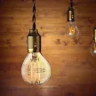 V-TAC Átlátszó LED izzó filament COG  E14 P45 6W 3000K kisgömb - 212845