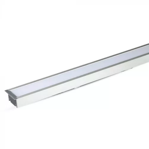 V-TAC Függeszthető lineáris LED lámpatest 40W 120cm Samsung chip 4000K ezüst - 21380