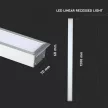 V-TAC Függeszthető lineáris LED lámpatest 40W 120cm Samsung chip 4000K ezüst - 21380