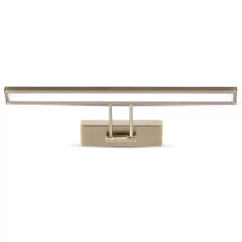  V-TAC LED tükör / fali kép világító lámpa 8W - arany -  4000K - 213901