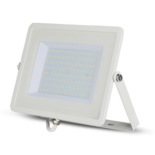 V-TAC 100W LED reflektor 100° 3000K fehér házas (Samsung Chip) - 21415