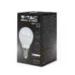 V-TAC LED izzó  E14 P45 4.5W 180° 6400K kisgömb - 2142521