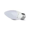 V-TAC LED izzó  E27 C37 4.5W 200° 6500K gyertya - 2143441