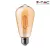 V-TAC Borostyán LED izzó filament COG  E27 ST64 4W 2200K - 214361