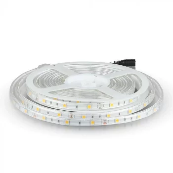   V-TAC LED szalag SMD5050 30LED/M 4.8W/M 12V IP65 6400K - 2144