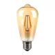V-TAC Borostyán LED izzó filament COG  E27 ST64 8W 2200K - 214421