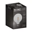 V-TAC Átlátszó LED izzó filament COG  E27 G125 10W 4000K nagygömb - 214423
