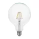 V-TAC Átlátszó LED izzó filament COG  E27 G125 10W 6400K nagygömb - 214424