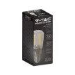 V-TAC Átlátszó LED izzó filament COG  E14 ST64 2W 3000K kisgömb - 214444