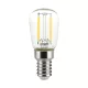 V-TAC Átlátszó LED izzó filament COG  E14 ST64 2W 4000K kisgömb - 214445