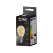 V-TAC Borostyán LED izzó filament COG  E14 P45 4W 2200K kisgömb - 214499