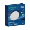 V-TAC VÉKONY Süllyeszthető kör alakú MINI LED panel 6W CCT 3in1 (Cree Chip) - 2148546