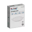 V-TAC Süllyeszthető kör alakú PRÉMIUM MINI LED panel 6W 3000K - 214854