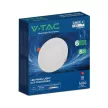 V-TAC VÉKONY Süllyeszthető kör alakú MINI LED panel 18W CCT 3in1 (Cree Chip) - 2148606
