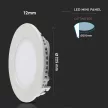 V-TAC Süllyeszthető kör alakú PRÉMIUM MINI LED panel 18W 6400K - 214862