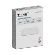 V-TAC Süllyeszthető négyzet alakú PRÉMIUM MINI LED panel 12W 4000K - 214867