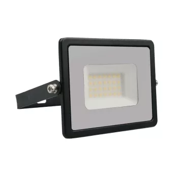   V-TAC 30W LED reflektor E-széria 110° 6500K fekete házas - 215954