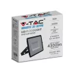 V-TAC 50W LED reflektor E-széria 110° 3000K fekete házas - 215958