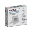 V-TAC 50W LED reflektor E-széria 110° 3000K fehér házas - 215961