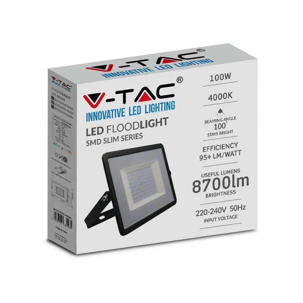 LED reflektory, V-TAC LED Reflektor 100W, 8500lm VT-40101B